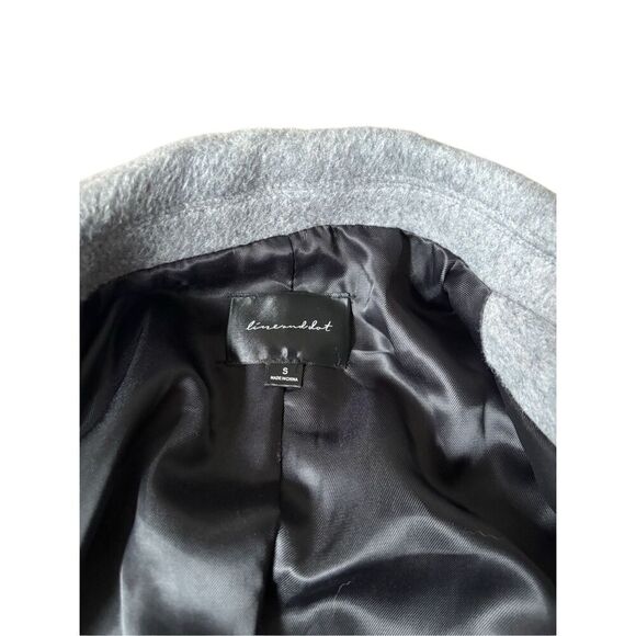 Line & Dot JOHN COAT size S Gray Open Front Revolve - Picture 7 of 14